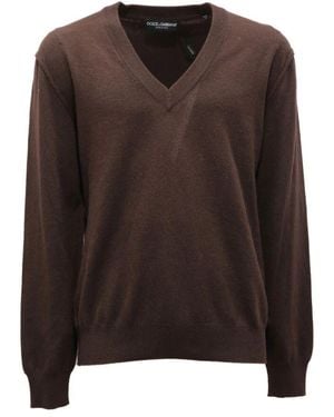 Dolce & Gabbana V-neck sweaters for Men | Online Sale up to