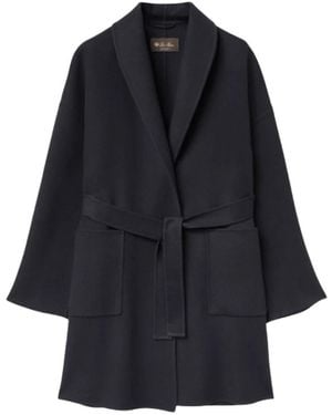 Loro Piana Belted Coats - Negro
