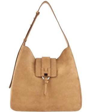 Hogan Trend Hobo Bag - Braun
