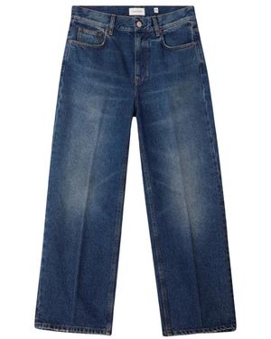 Dagmar Rechte Jeans - Blauw
