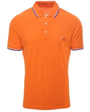 Fay Polo Piquet - Orange