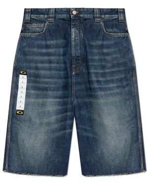 Balenciaga Denim Shorts - Azul