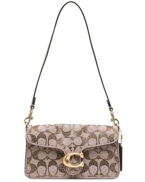 COACH Soft Tabby Schultertasche 20 - Braun