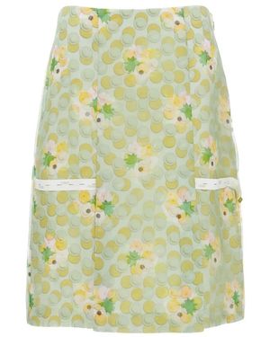 Fendi Midi Skirts - Green