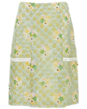 Fendi Midi Skirts - Green