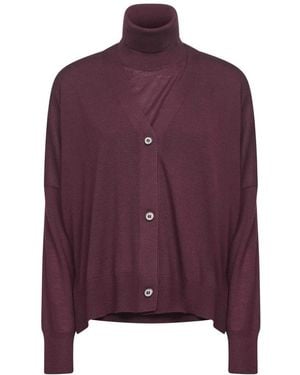 Blanca Vita Cardigans - Purple