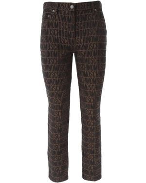 Moschino Cropped Trousers - Grey