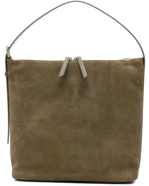 A.P.C. Tassen ,Groen ,Katoen Vera Schoudertas