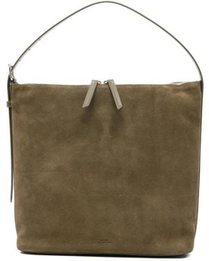 A.P.C. Tassen ,Groen ,Katoen Vera Schoudertas