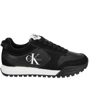 Calvin Klein Toothy Runner Laceup Mix - Schwarz
