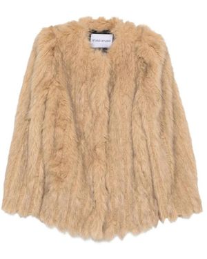 Stand Studio Faux Fur & Shearling Jackets - Neutre