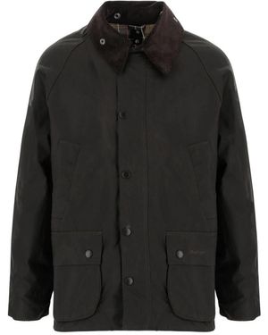 Barbour Jassen ,Groen ,Katoen Bedale Classic Waxed Jacket - Zwart