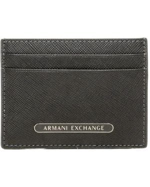 ARMANI EXCHANGE Xm000168 Af12702 Slim Cardholder - Schwarz