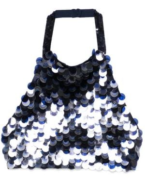 P.A.R.O.S.H. Sleeveless Tops - Blue