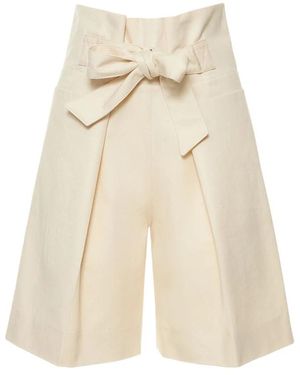 TOTEME Casual Shorts - Natural