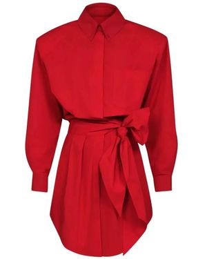 Alexandre Vauthier Dresses > day dresses > shirt dresses - Rouge