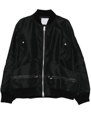 Sacai Bomber Jackets - Black