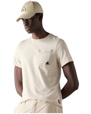 Moose Knuckles T-Shirts - Neutro