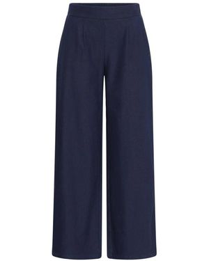 Ichi Jeans ,Blauw ,Ihkate Wijde Broek