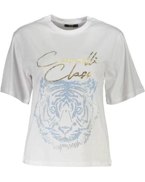 Roberto Cavalli T-Shirts - Blue