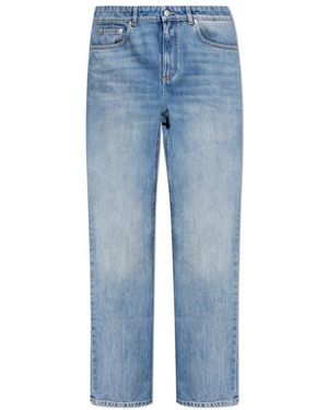 McQueen Straight Jeans - Azul