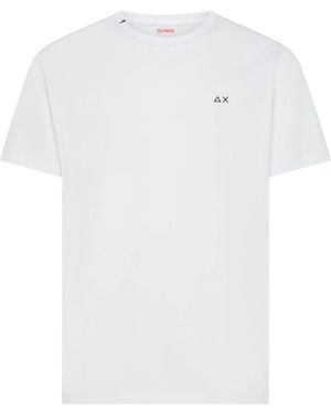 Sun 68 T-Shirts - Bianco
