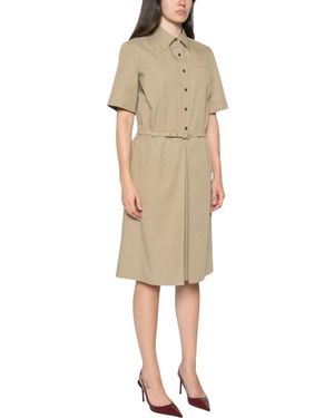 Fendi Shirt Dresses - Neutro