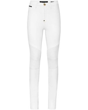 Philipp Plein Skinny Jeans - Blanco