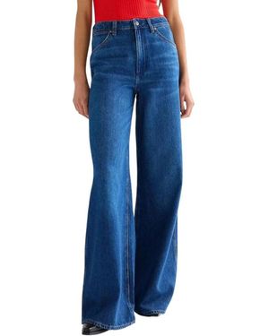 Wrangler Jeans ,Blauw ,Katoen Canyon Loose Jean