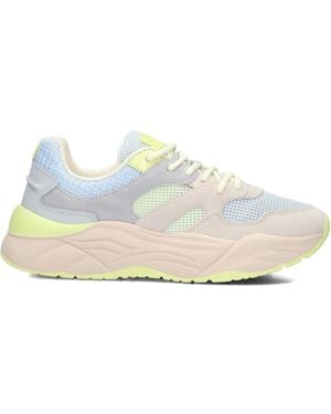 Scotch & Soda Celest Damen Sneakers Grau Leder - Weiß