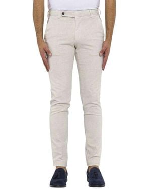 Berwich Slim-Fit Trousers - Neutro