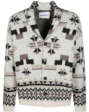 Amaranto Cardigan Fantasia - Grijs