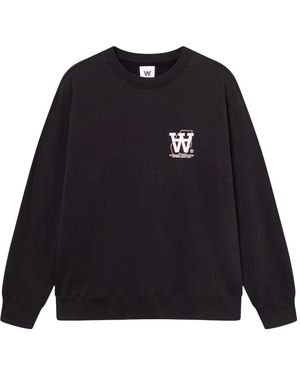 WOOD WOOD Sweatshirts - Blue