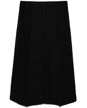 Issey Miyake Cropped Trousers - Black