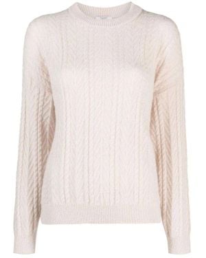 Peserico Round-Neck Knitwear - Pink