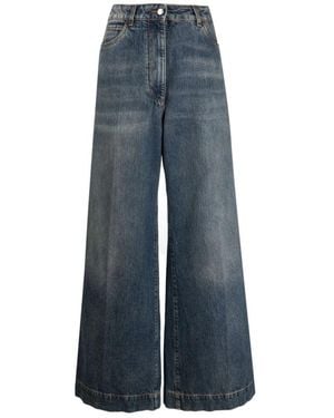 Etro Wide Jeans - Blue