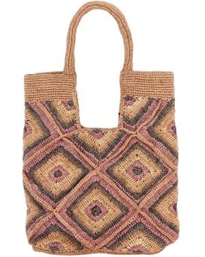 MADE FOR A WOMAN Tote Bags - Marron