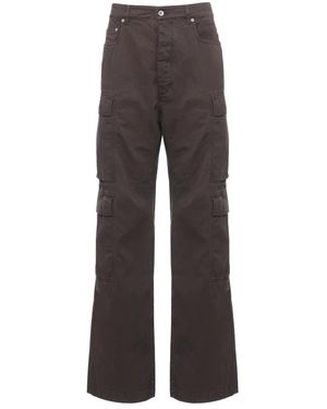 Rick Owens Straight Broeken - Grijs