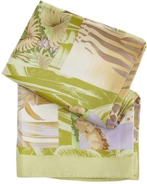 Ferragamo Silky Scarves - Green
