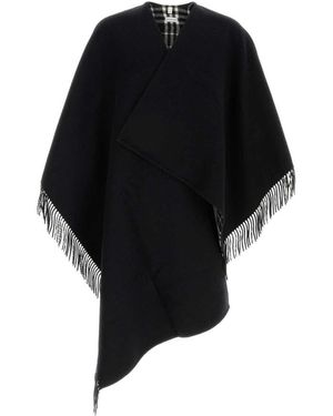 Burberry Wollcape - Schwarz