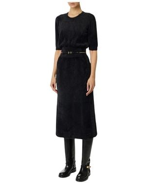 Elisabetta Franchi Midi Dresses - Negro
