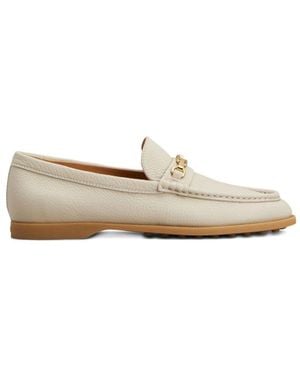 Tod's Gommino Driving Moccasins - Weiß