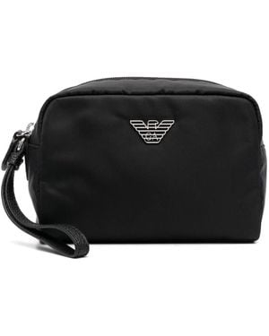 Emporio Armani Toilet Bags - Zwart