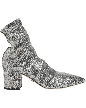 Dolce & Gabbana Heeled Boots - Grey