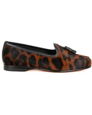 Santoni Loafers - Zwart
