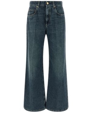 Brunello Cucinelli Wide Jeans - Blue