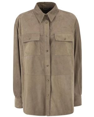 Brunello Cucinelli Shirts - Marrón