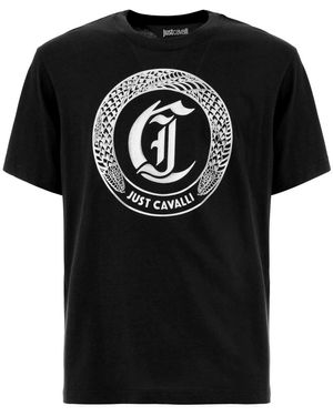 Just Cavalli T-Shirts En Polos - Zwart