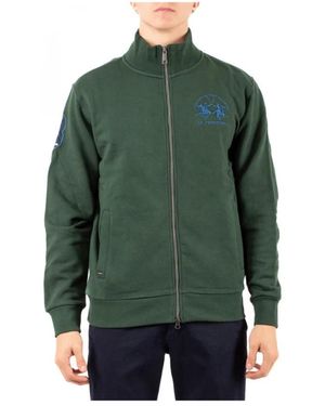 La Martina Zip-Through Sweatshirt - Groen