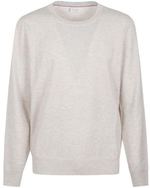 Brunello Cucinelli Cashmere Knitwear - White